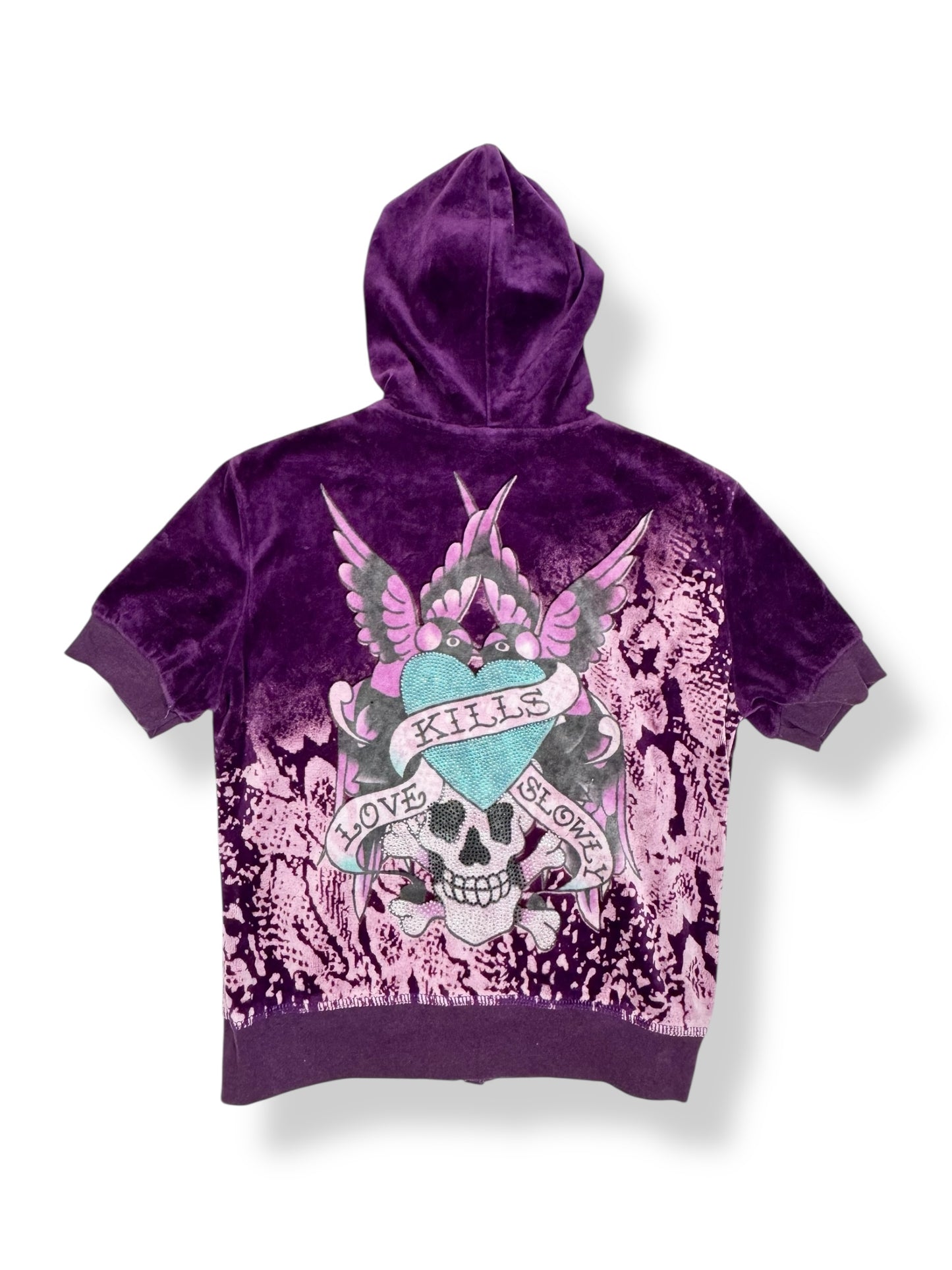 Ed Hardy Purple Zip Up ♡ Size S