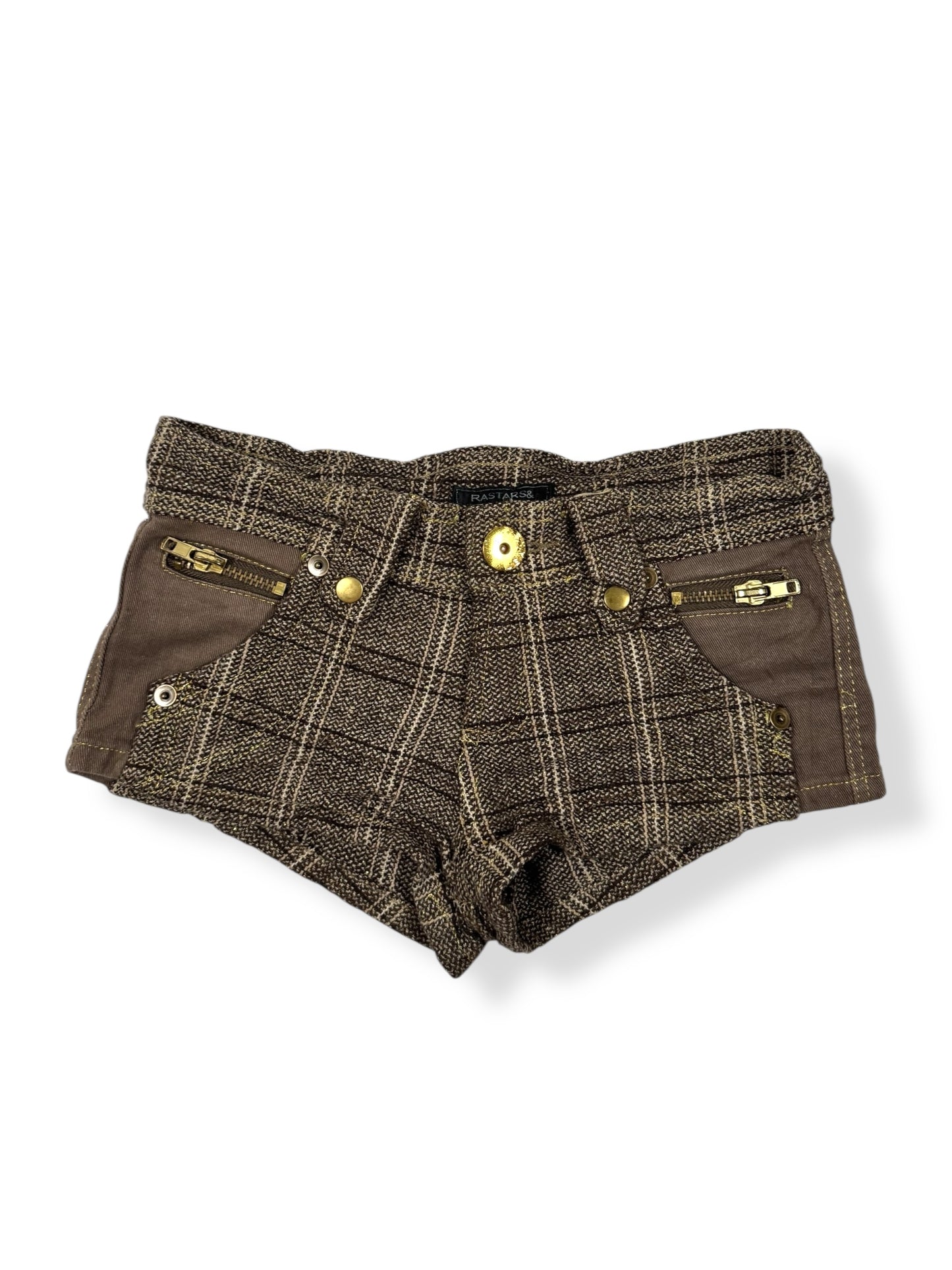 Tweed Mini Shorts