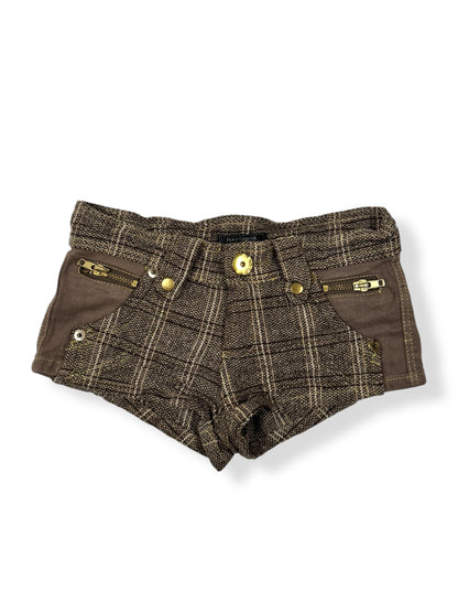 Tweed Mini Shorts