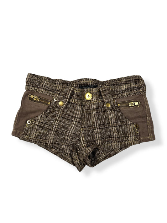 Tweed Mini Shorts