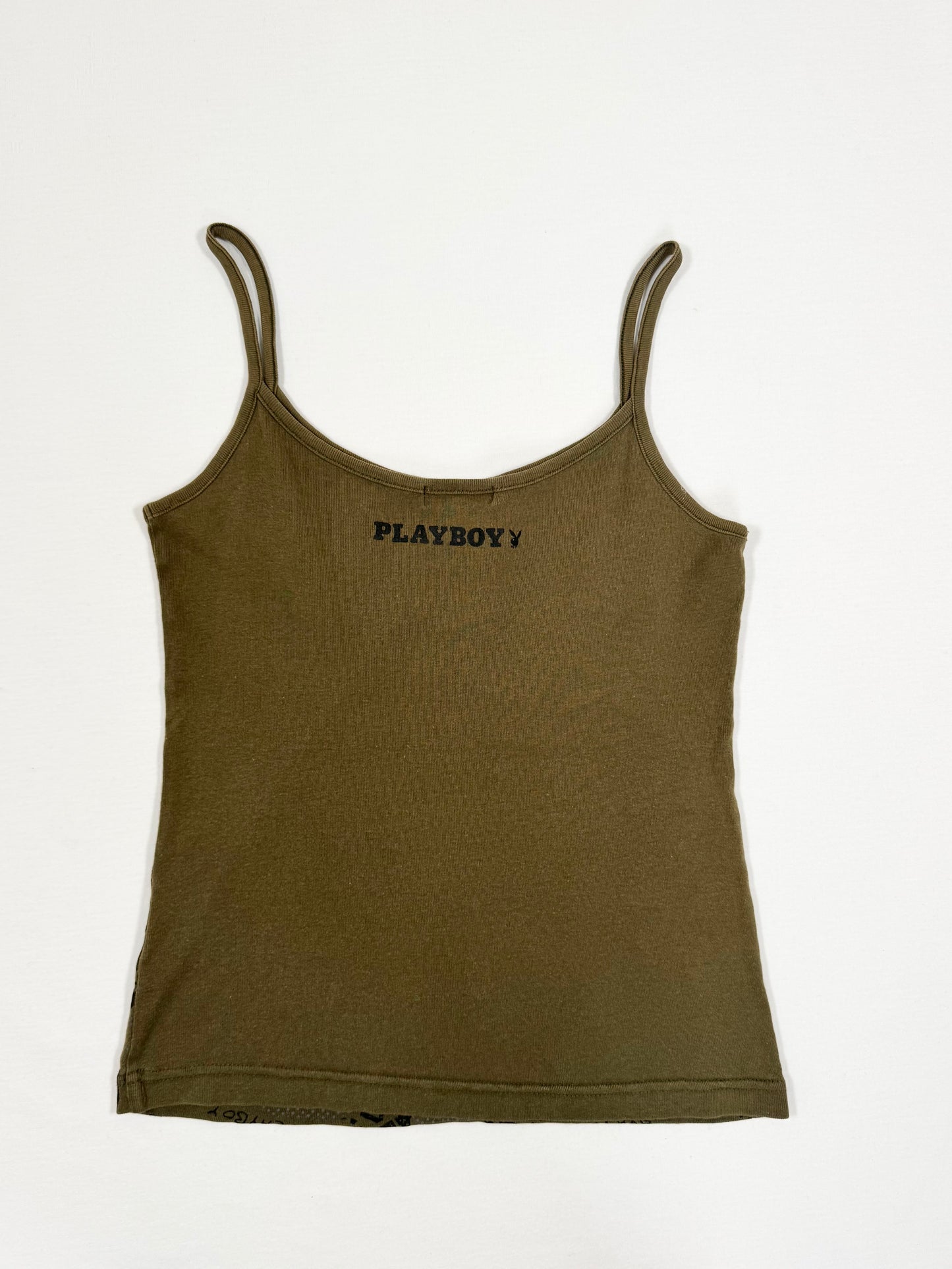 Playboy Khaki Cami ♡ M