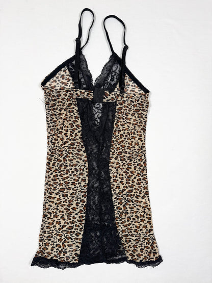 Leopard Black Lace Cami ♡ Size XS