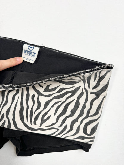 PINK Zebra Pink Logo Fold Over Shorts ♡ XS/S