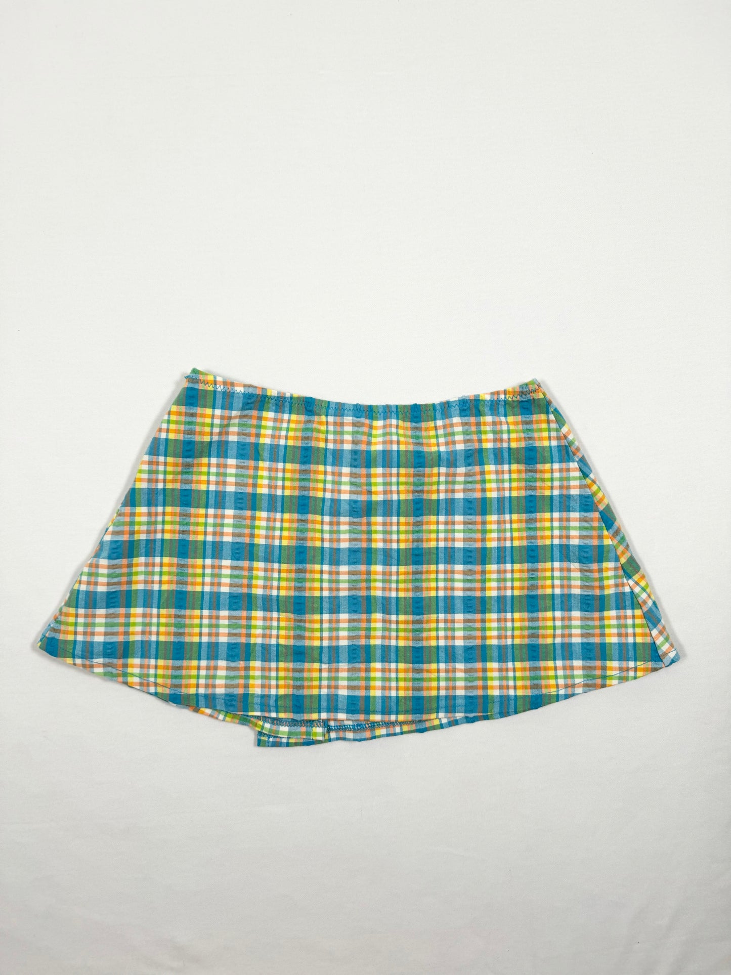 Plaid Mini Skirt