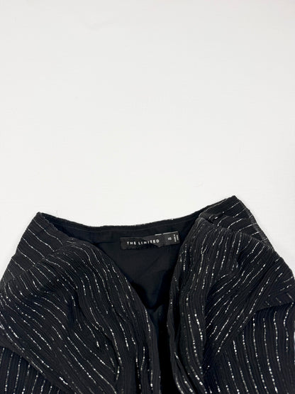 Glitter Pinstripe Halter ♡ XS