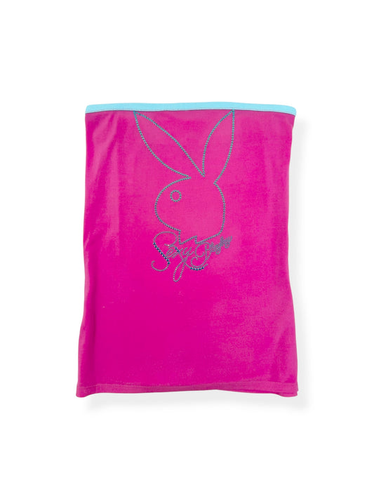 Playboy Pink & Blue Tube Top ♡ S