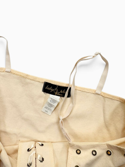 Baby Phat Lace Up Cami ♡ M/L