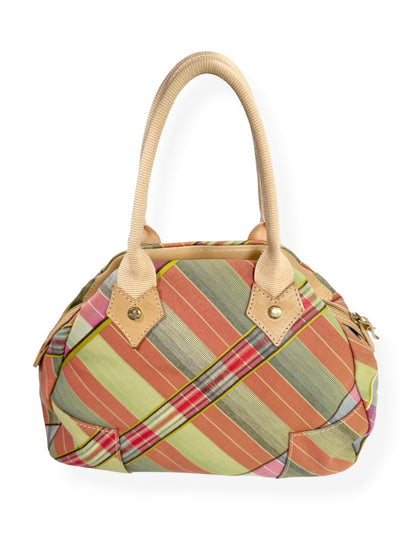 Vivienne Westwood Plaid Safety Pin Charm Bag ♡
