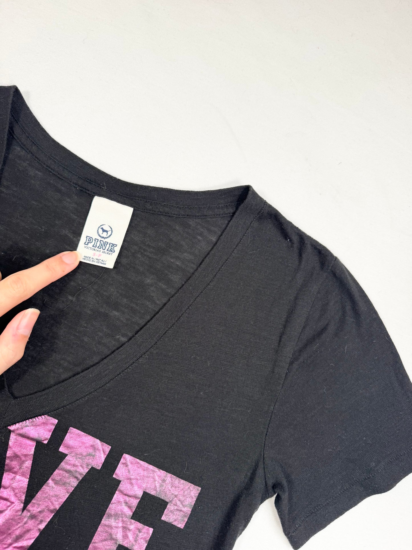 Pink Leopard “Love Pink” Tee ♡ S