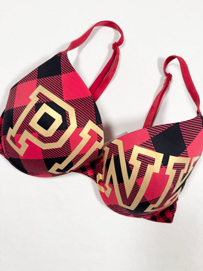PINK Plaid Bra ♡ Size 34C