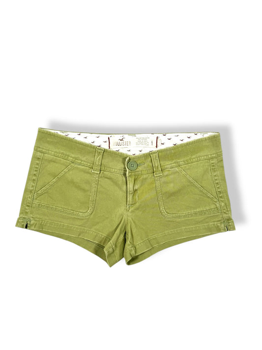 Hollister Green Micro Shorts