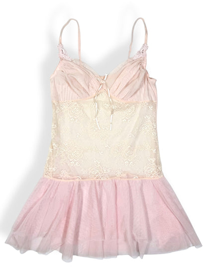 Pink Micromesh Princess Dress