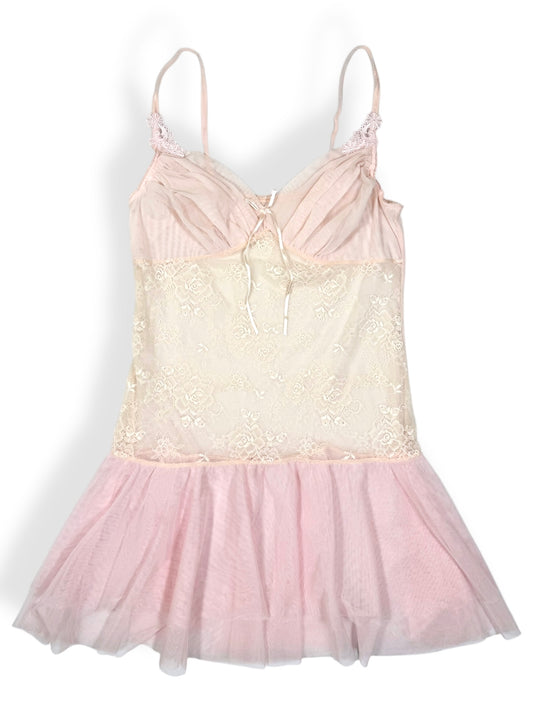 Pink Micromesh Princess Dress