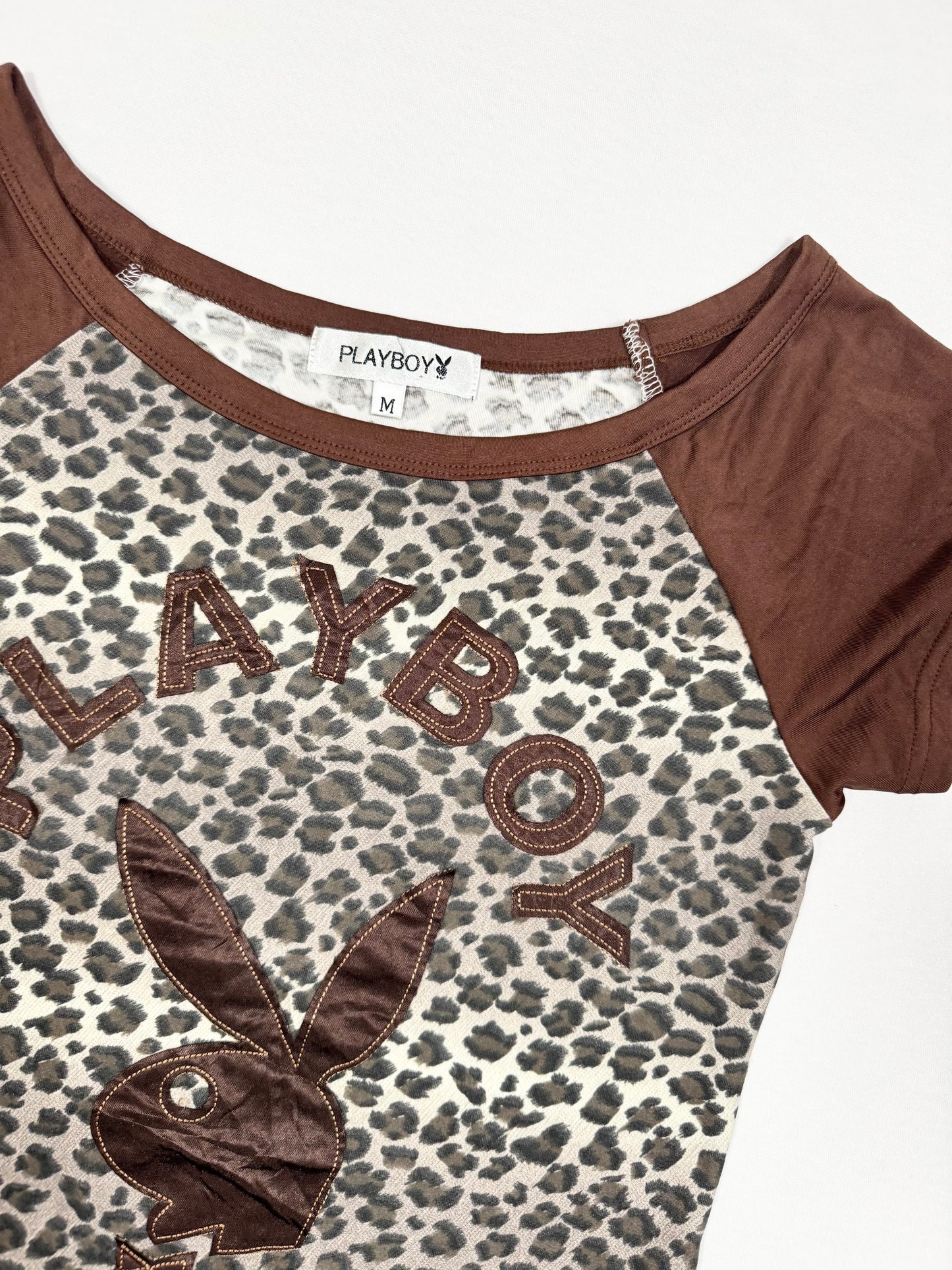 Playboy Leopard Tee ♡ Size S
