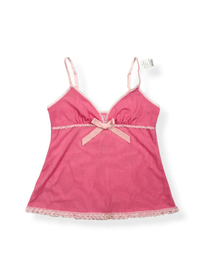 Cecil Mcbee Pink Bow Cami ♡ S