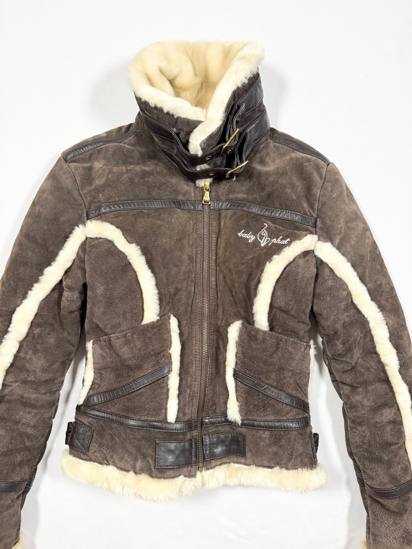 Baby Phat Suede Fur Jacket ♡ Size XS