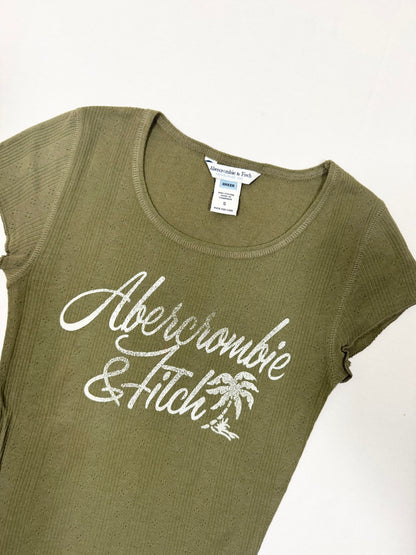 Abercrombie & Fitch Pointelle Tee