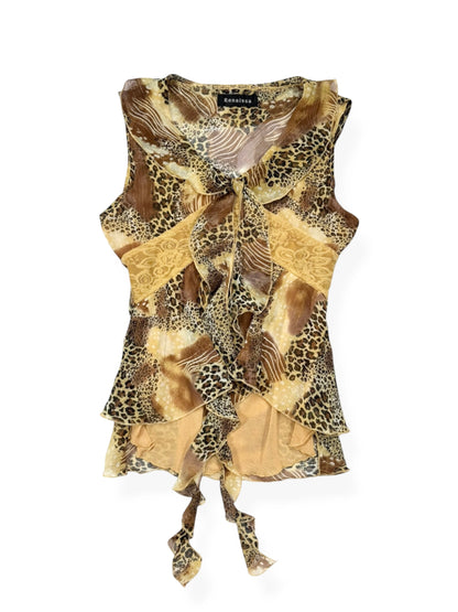 Animal Print Tank ♡ XS