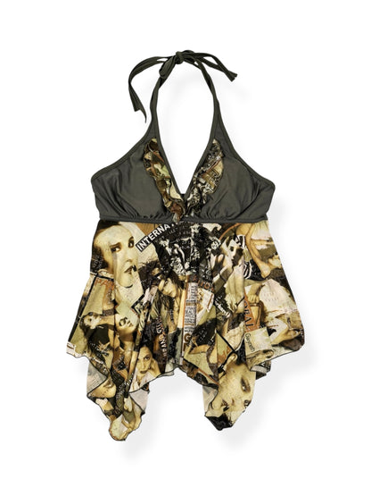 Magazine Print Halter