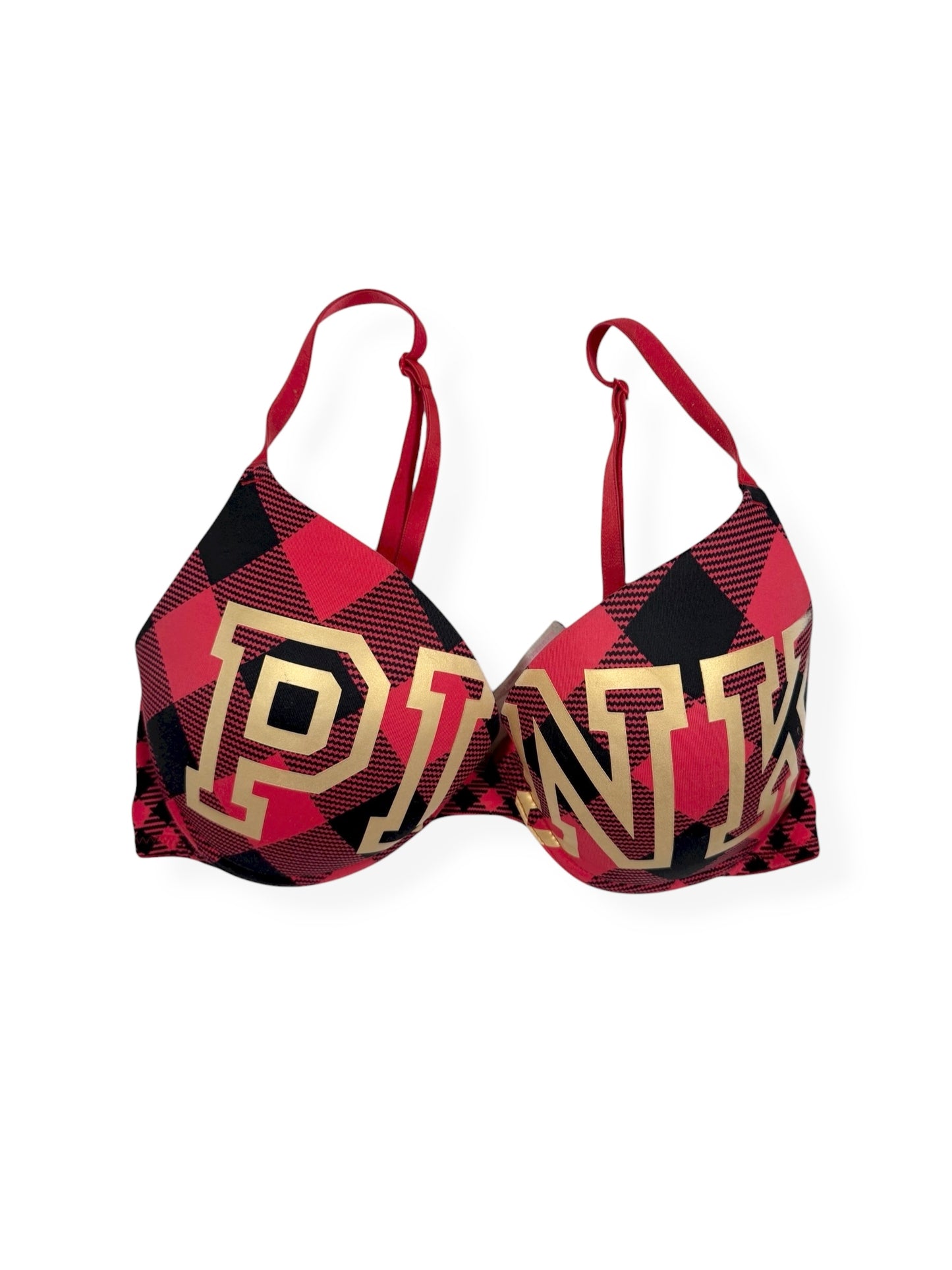 PINK Plaid Bra ♡ Size 34C