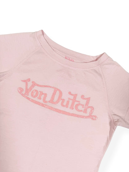 Von Dutch Pink Tee ♡ Size XXS