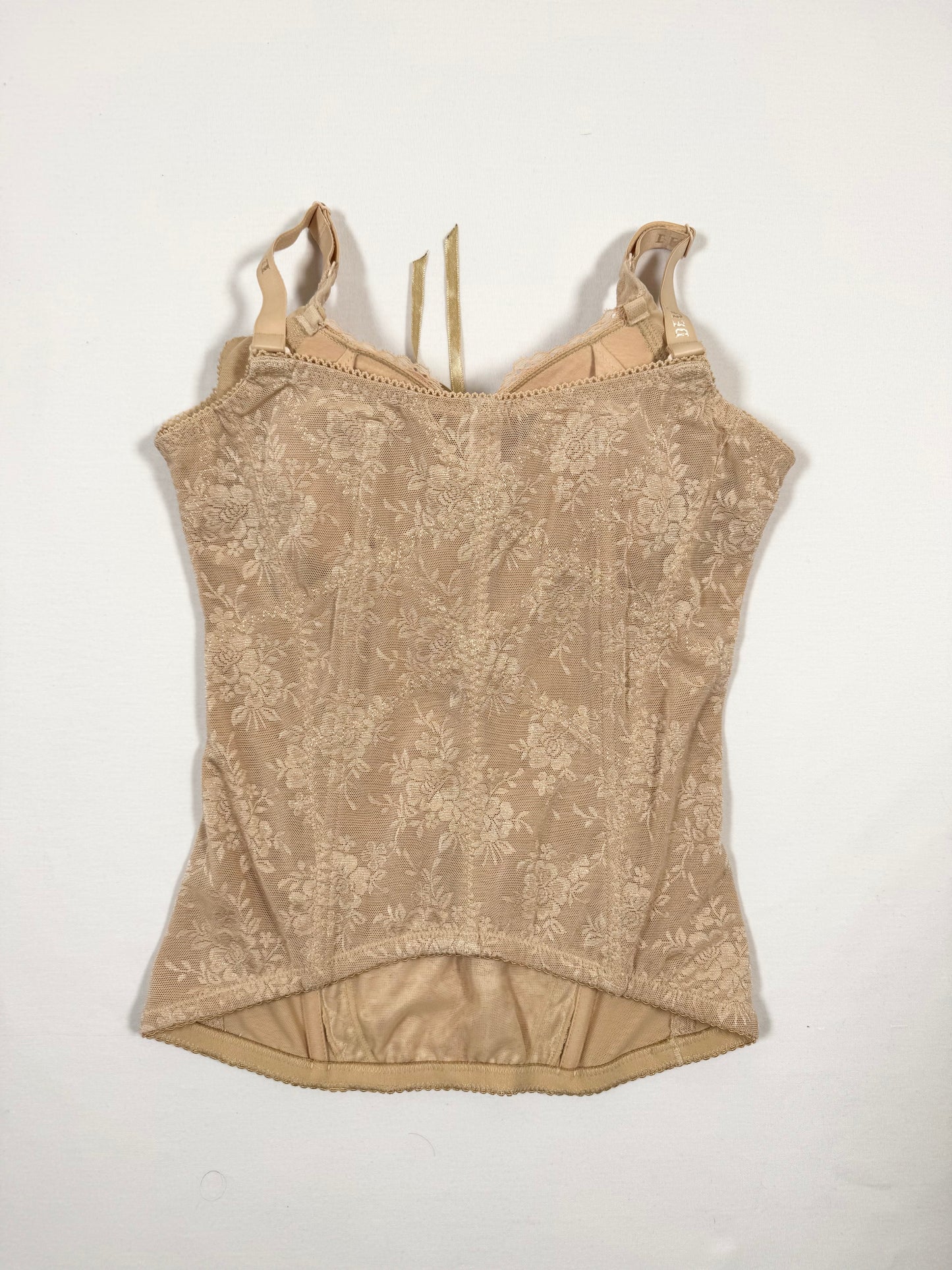 Lace Up Corset Cami