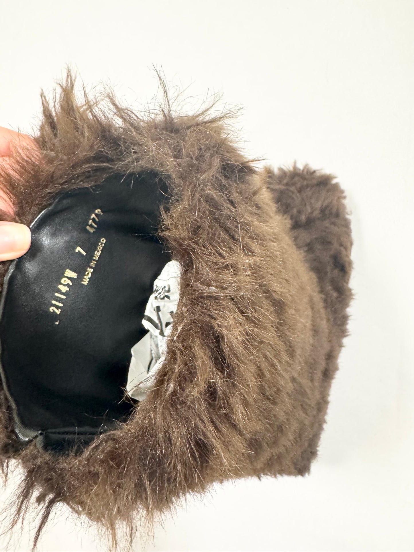 Caminado Brown Fur Boots