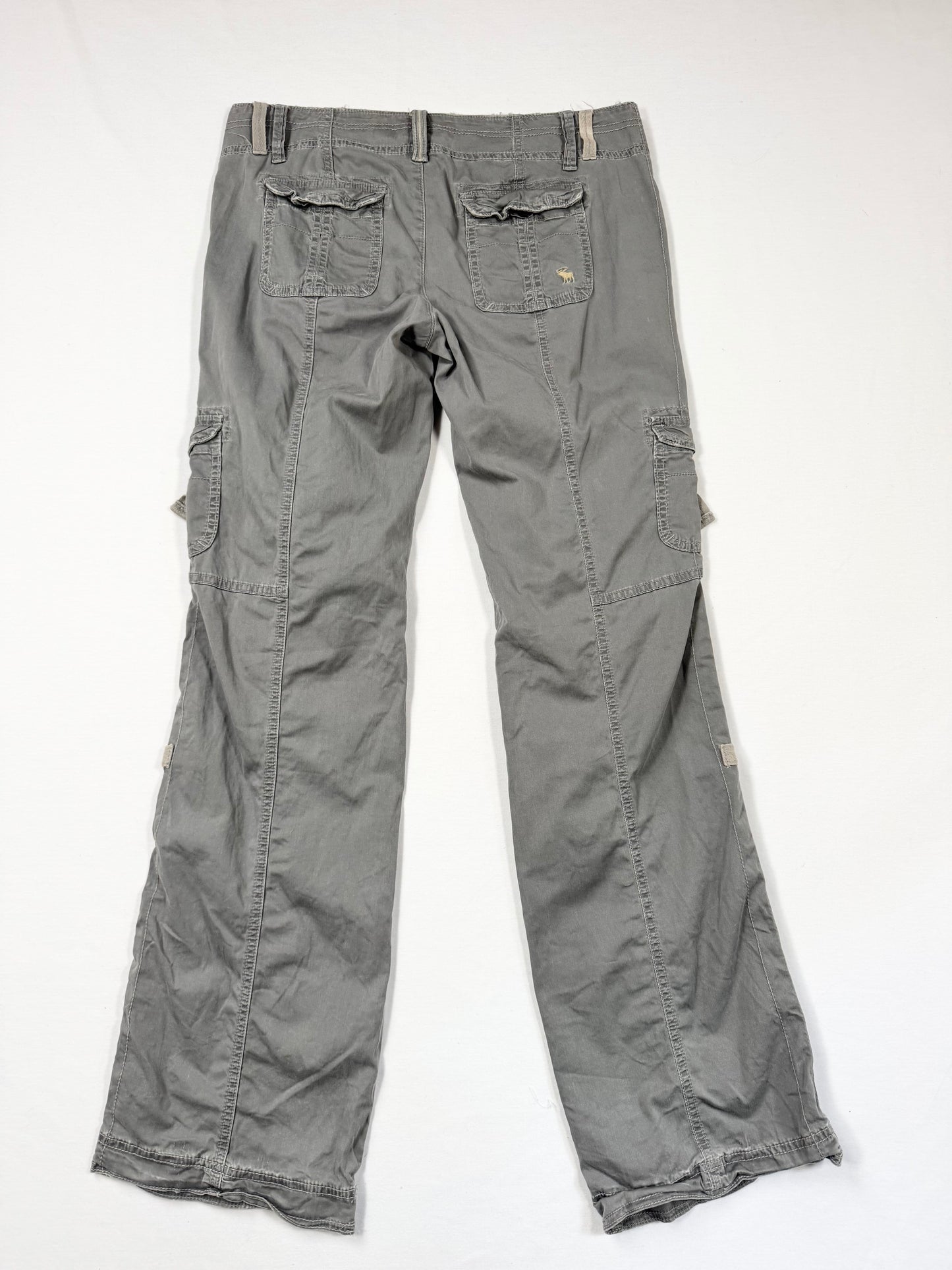 Abercrombie & Fitch Grey Cargo Pants ♡ S