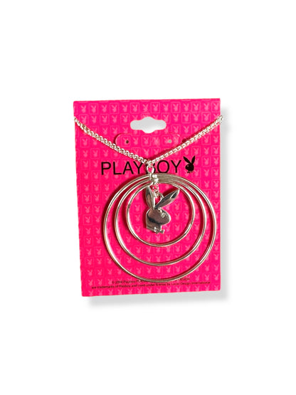Playboy Hoop Necklace