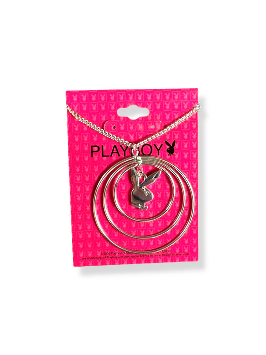 Playboy Hoop Necklace