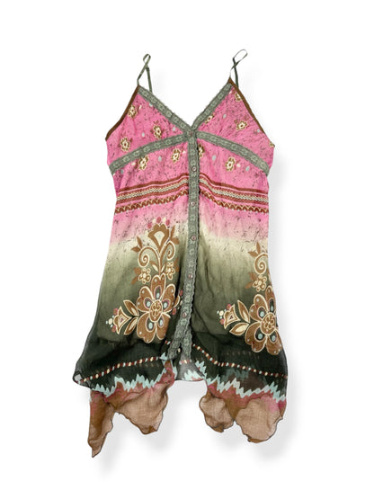 Pink & Green Cami ♡ XL