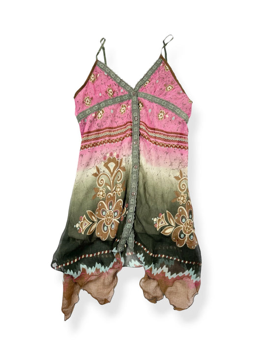 Pink & Green Cami ♡ XL