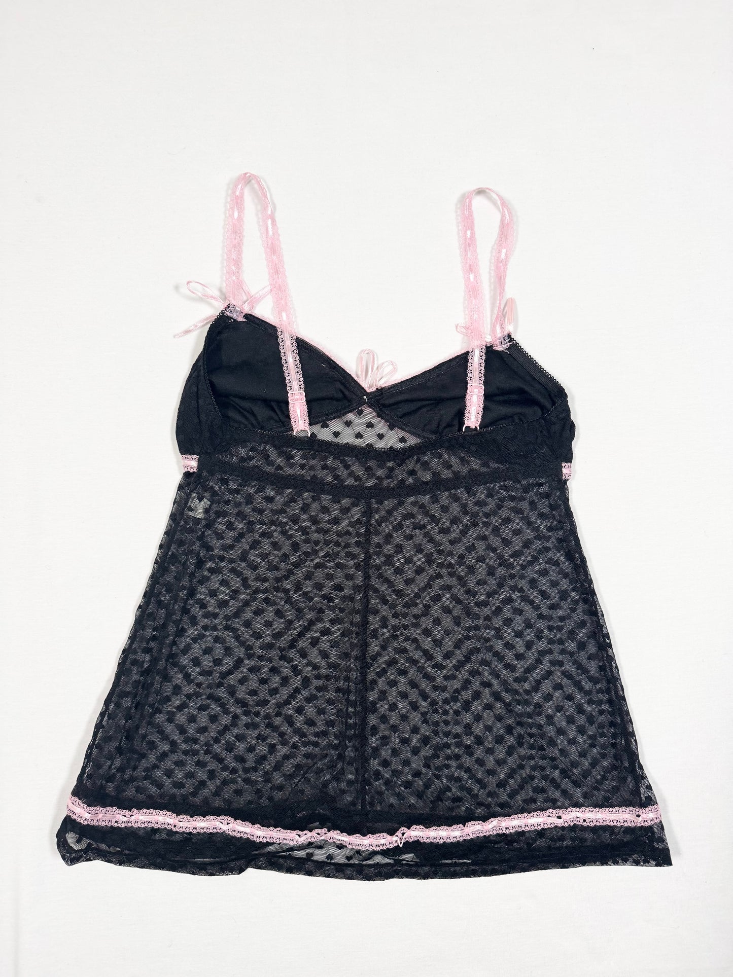 Heart Mesh Cami ♡ Size S