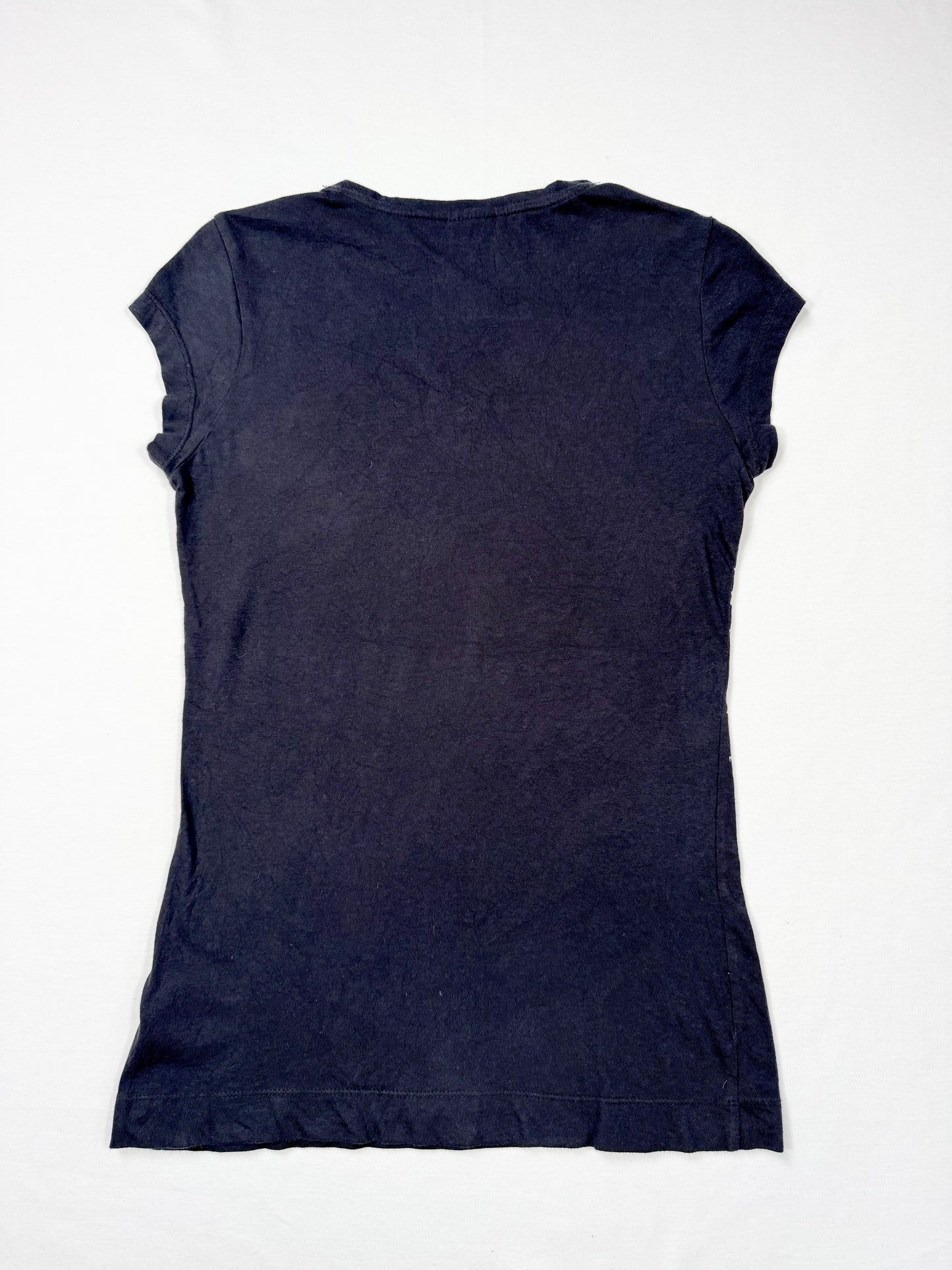 Miss Sixty Black Logo Tee ♡ M