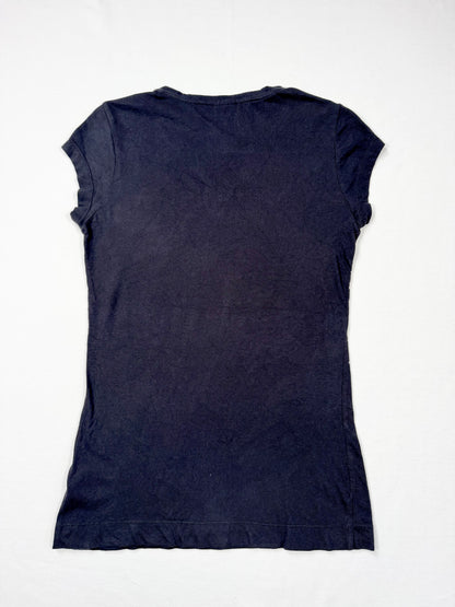 Miss Sixty Black Logo Tee ♡ M
