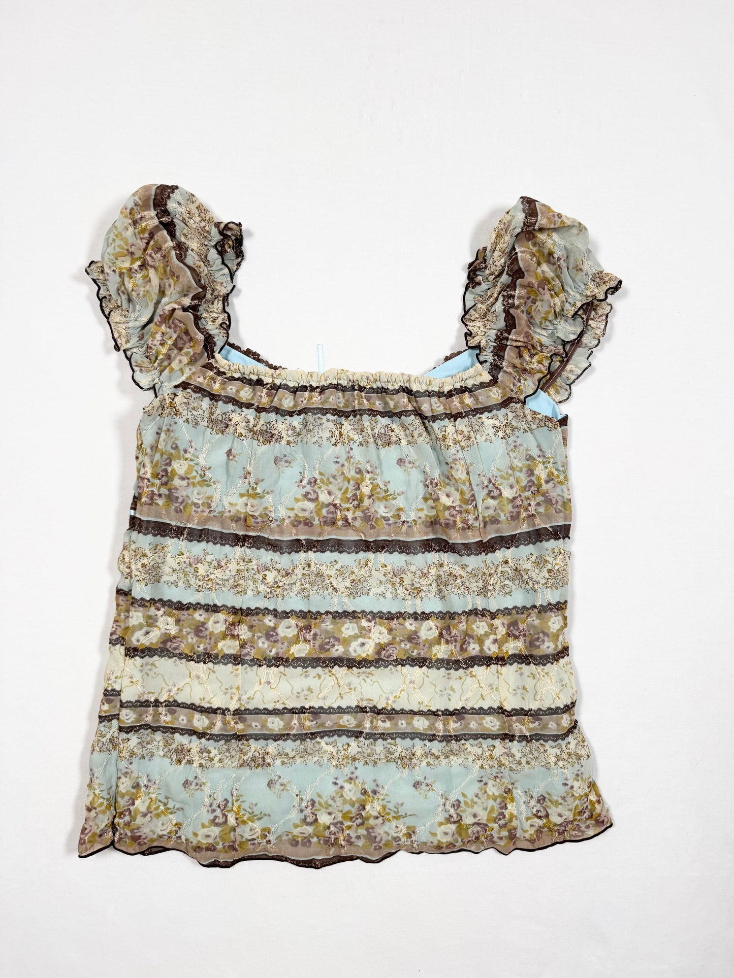 Lace Babydoll Top ♡ Size S