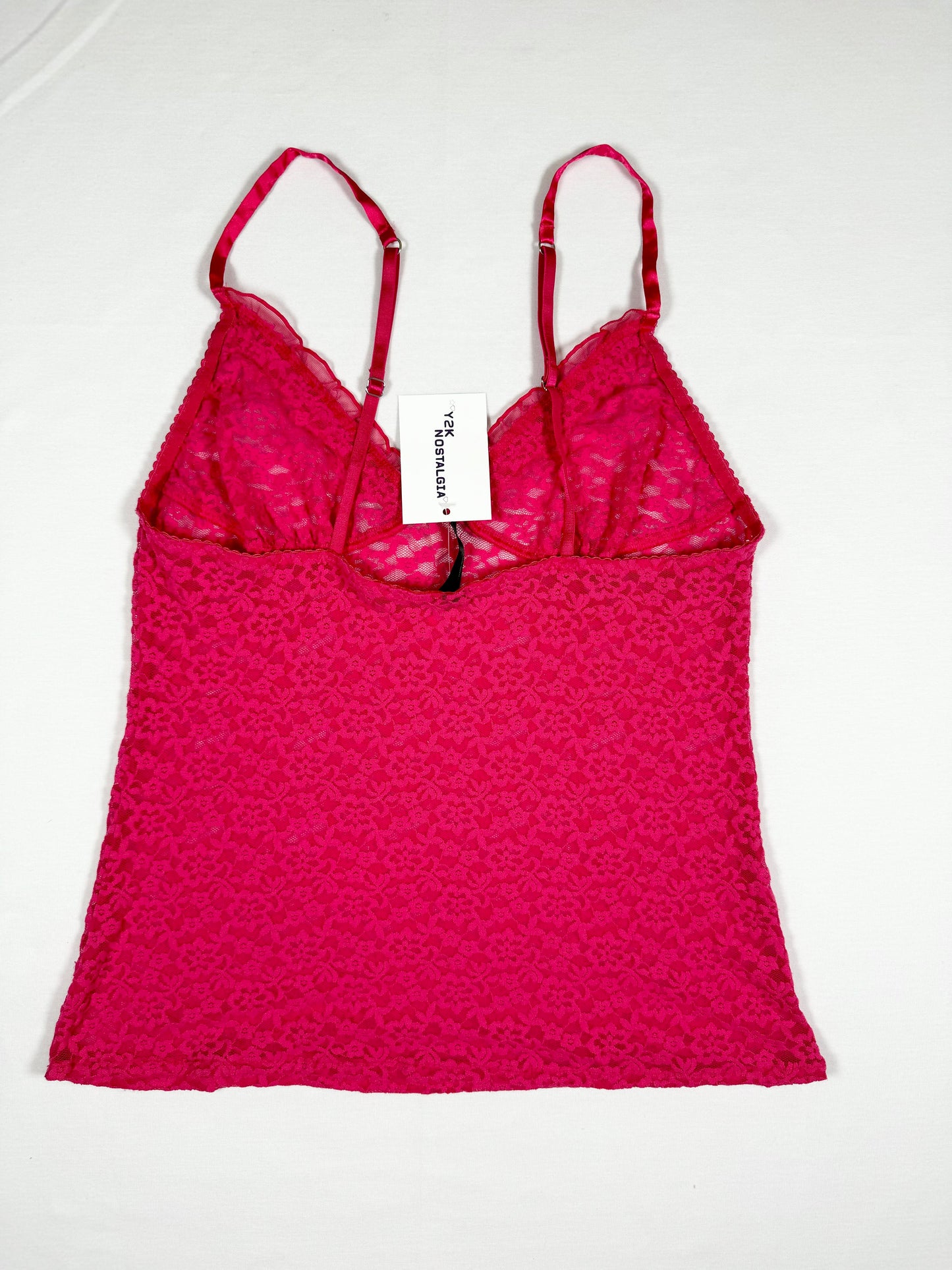 Pink Lace Cami