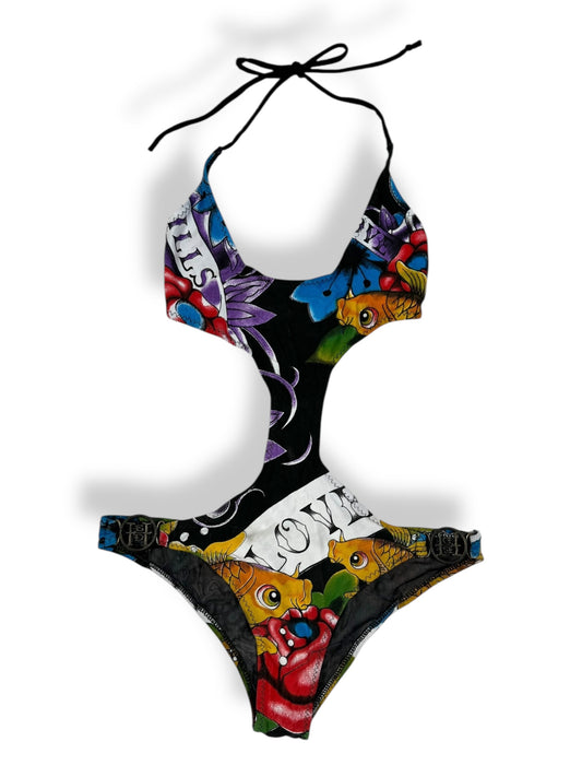 Ed Hardy One Piece Swimsuit