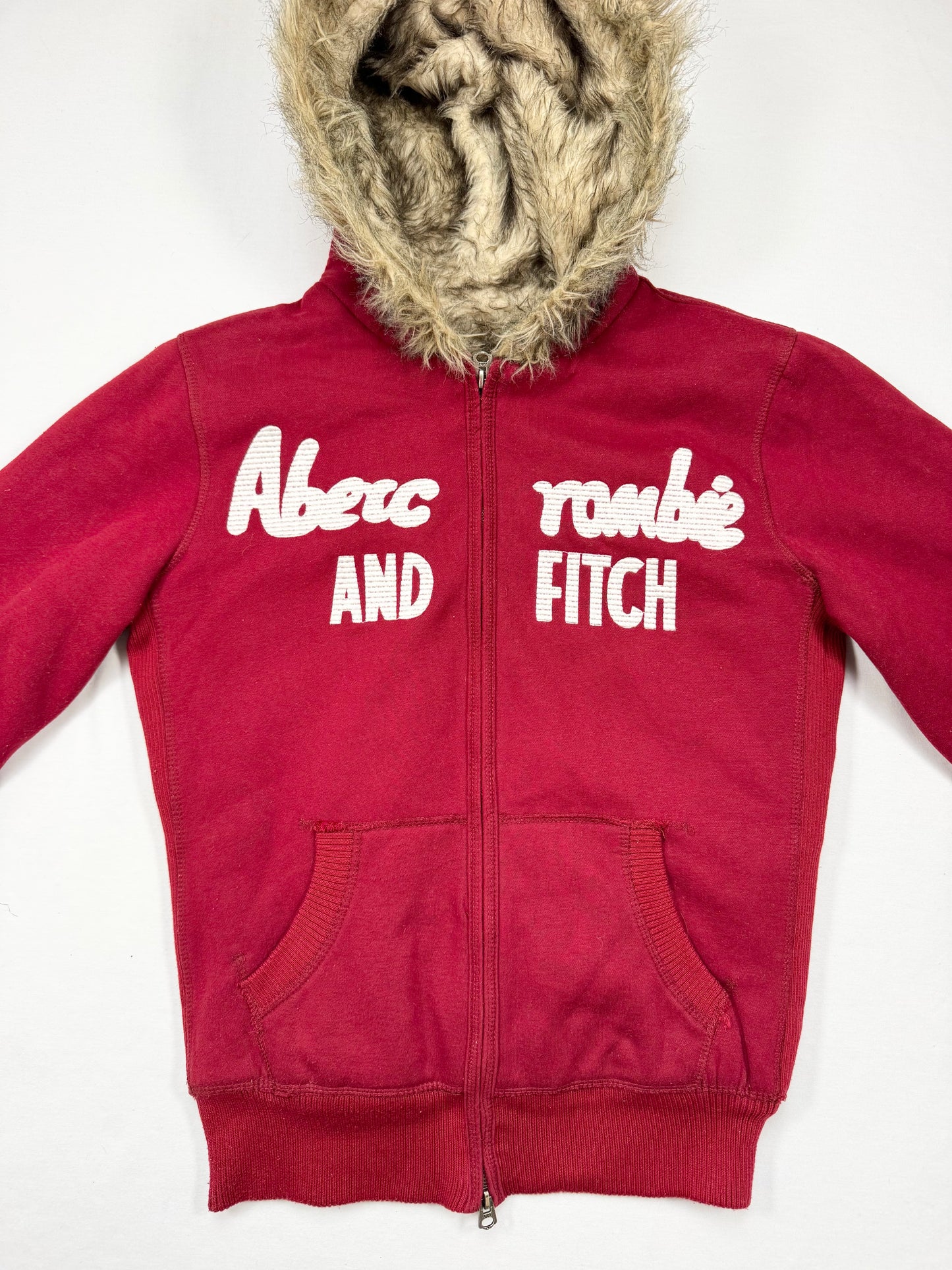 Abercrombie Fur Zip Up Hoodie ♡ M