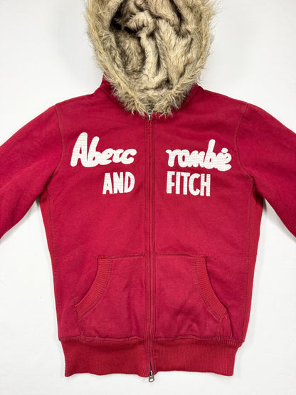 Abercrombie Fur Zip Up Hoodie ♡ M