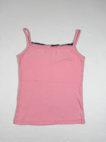 Union Jack Pink Denim Cami ♡ Size S