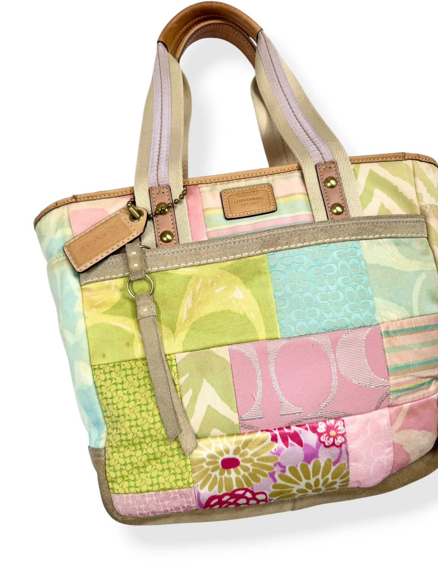 Coach Patchwork Spring Tote ♡