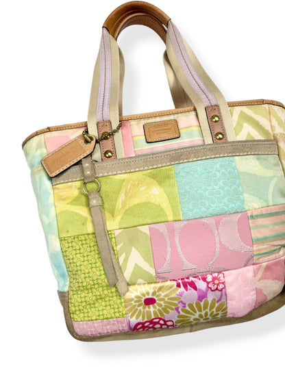 Coach Patchwork Spring Tote ♡