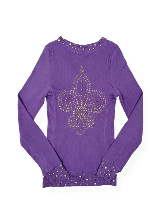 Lipservice Cross Longsleeved Top ♡ Size S