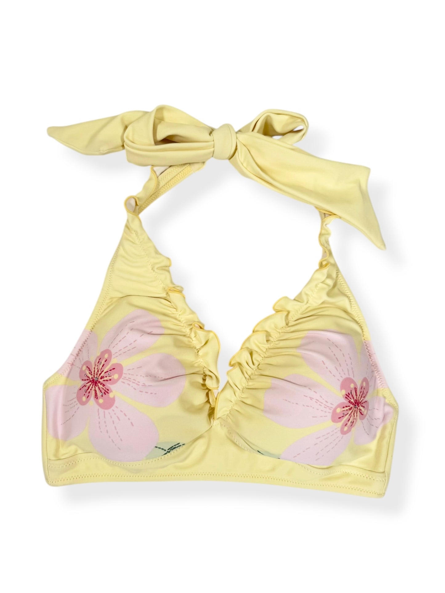 Beach Queen Hibiscus Bow Bikini ♡ XS