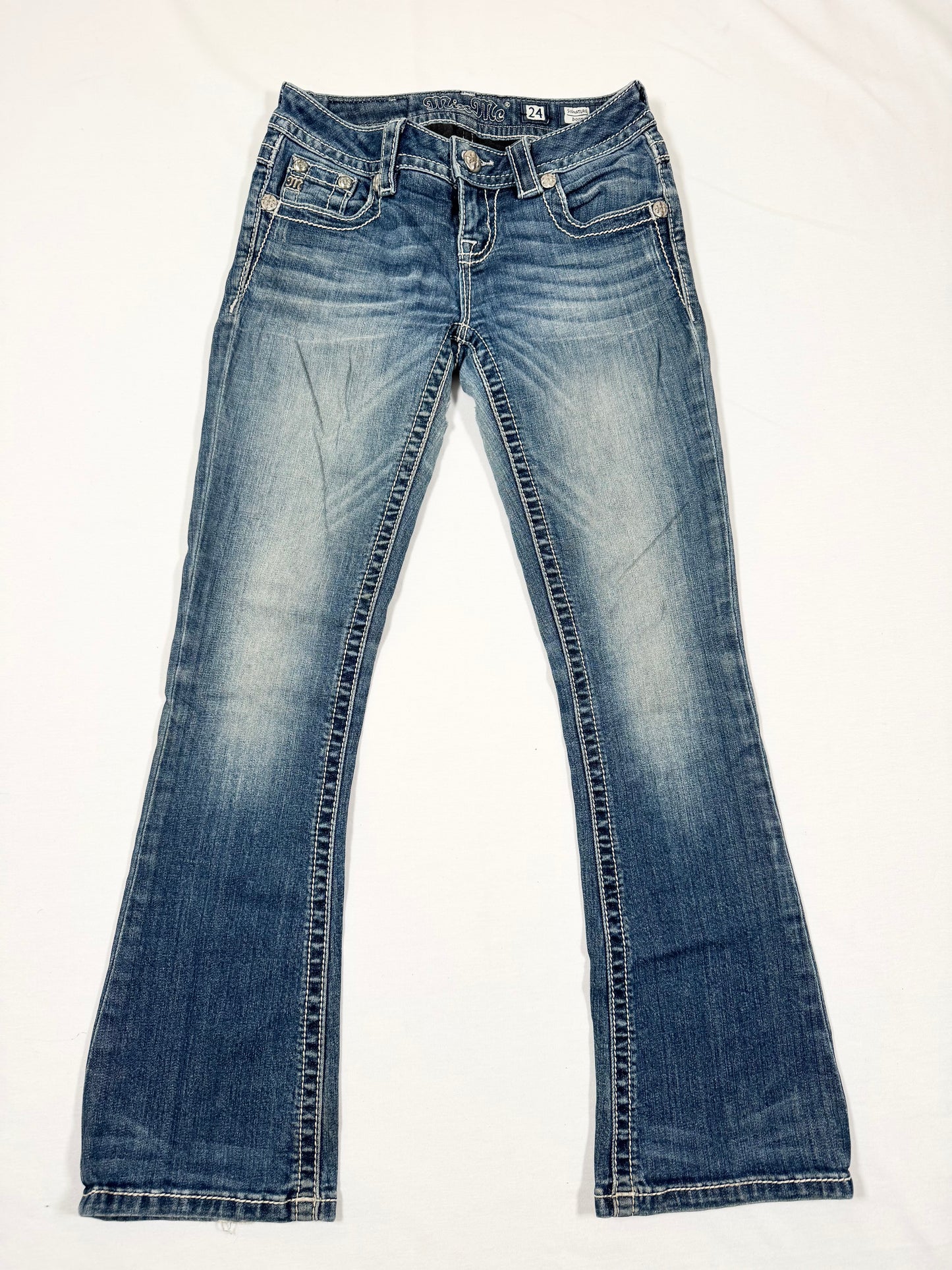 Miss Me Wing Flared Jeans