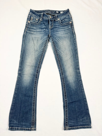 Miss Me Wing Flared Jeans