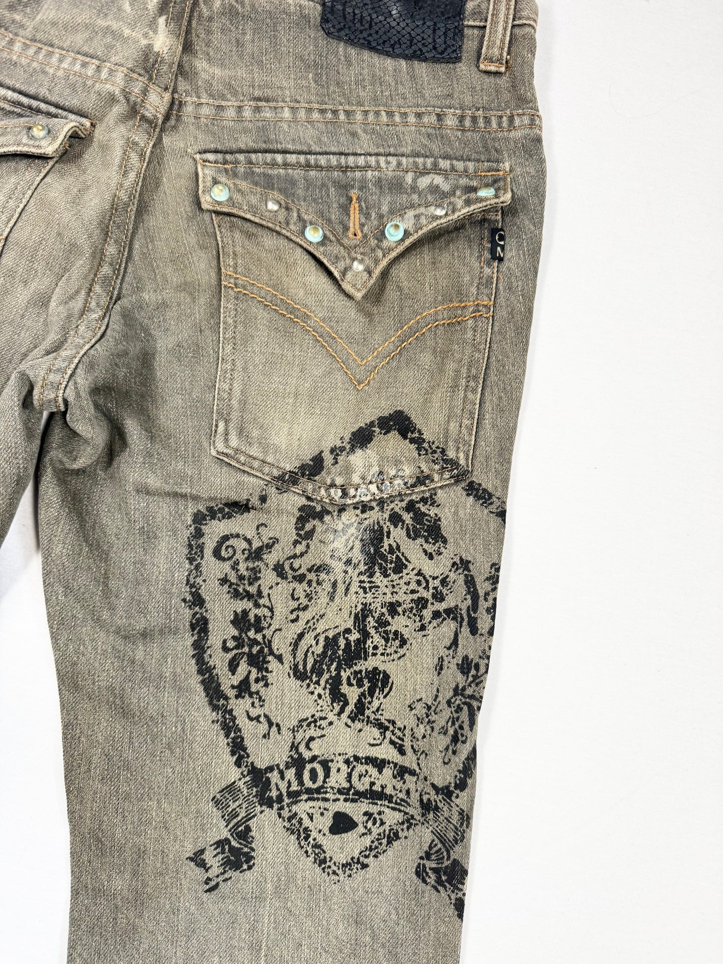 Morgan De Toi Grunge Flared Jeans ♡ M