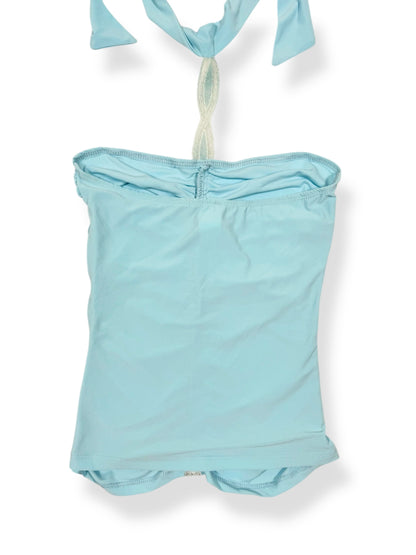 B-Sharp Baby Blue Halter Top