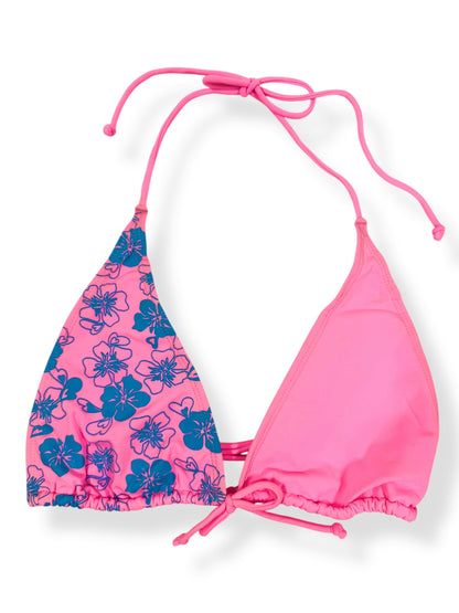 D&G Pink & Blue Hibiscus Bikini ♡ M